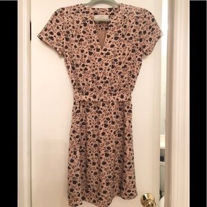 NWOT Ann Taylor short sleeve floral dress